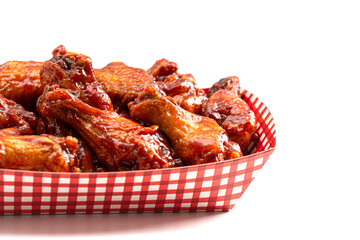 Barbecue Chicken Wings with Bone In