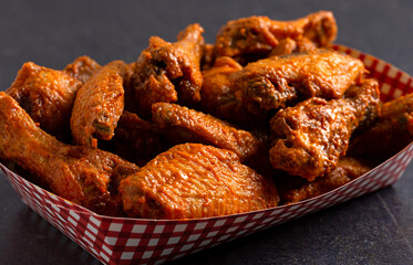 Spicy Buffalo Chicken Wings with Bone In