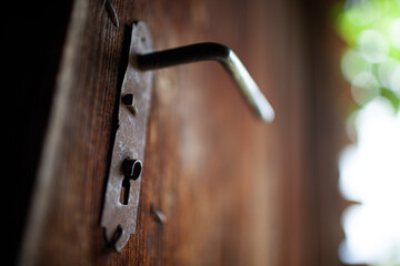 old door lock