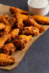 Spicy Buffalo Chicken Wings with Bone In