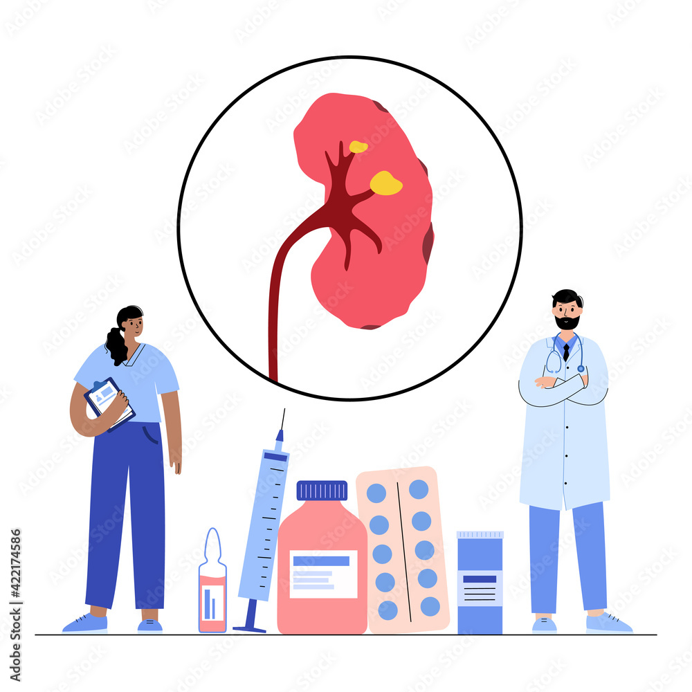 Poster Kidney disease concept