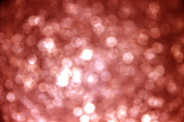 Red bokeh background