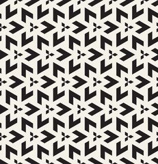 Vector seamless pattern. Modern monochrome texture. Repeating abstract background. Trendy design with geometric shapes. Bold triangular print.