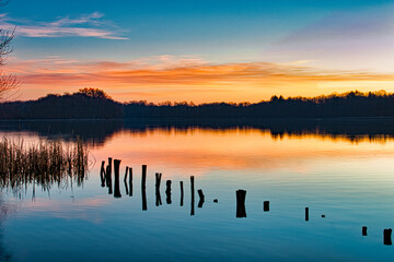 Sonnenaufgang am See