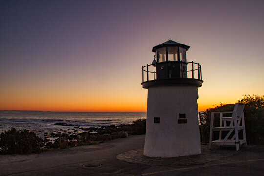 Marginal Way Lighthouse at Sunrise