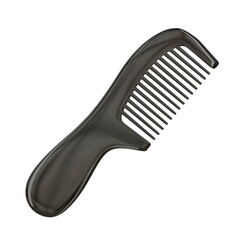 Black comb 3D