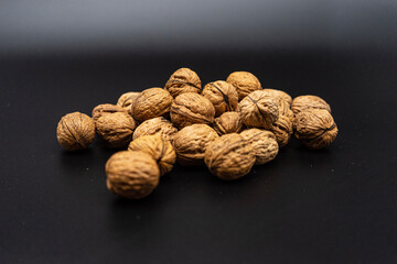 close up of walnuts