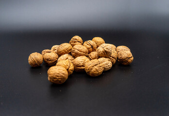close up of walnuts