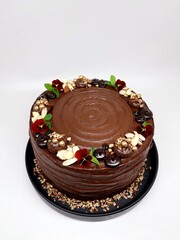 Pastel de chocolate