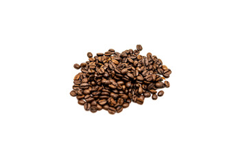 coffee beans isolated on white background