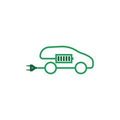 electric car icon vector illustration design