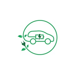 electric car icon vector illustration design