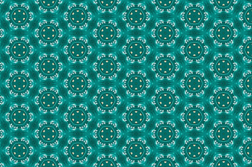 Colorful geometric abstract pattern for textile and design