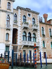 Naklejka premium city grand canal