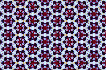 Colorful geometric abstract pattern for textile and design