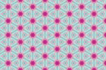 Colorful geometric abstract pattern for textile and design