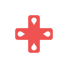 Obraz premium Donate Blood Concept Illustration Background For World Blood Donor Day. Vector illustration