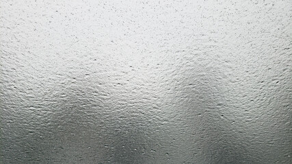 Frost on glass as texture and background