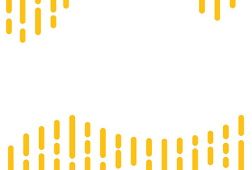 Abstract yellow mustard Rounded Lines With Empty Space In The Middle For Text. Vector Background Illustration