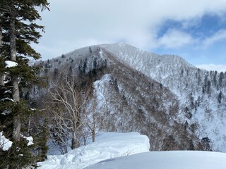 winter mountain landscape