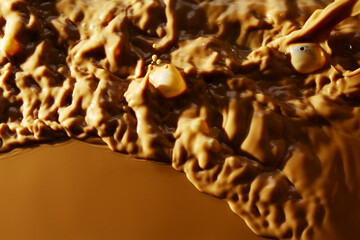 Coffee latte or milk tea drink