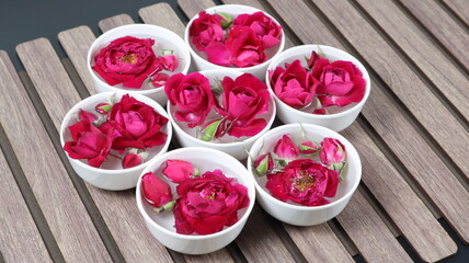 Rose flower photography at home in different background and different styles.