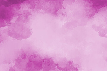 pink watercolor background with abstract texture grunge border with soft pastel spring color