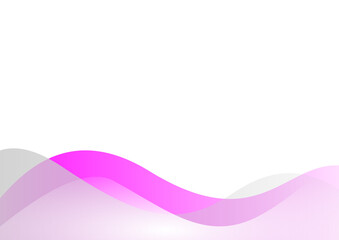 abstract pink wave background and space for text