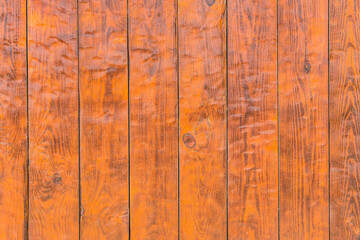 Obraz premium Light brown fence boards, wooden surface texture background