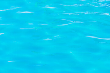 Fototapeta na wymiar Azure transparent clear water pool aqua background