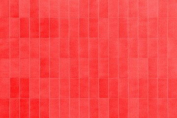 Vintage red brick tile wall pattern and background seamless