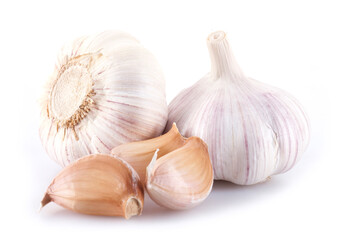 Garlic and peeled garlic petals