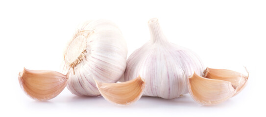 Garlic and peeled garlic petals