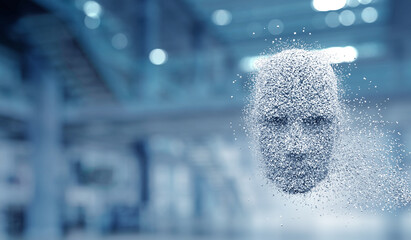 Virtual reality and artificial intelligence concept © Sergey Nivens