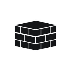 Bricks icon design. vector illustration