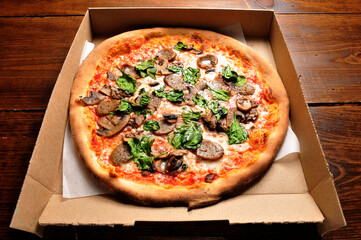 Delicious Sausage  Pizza