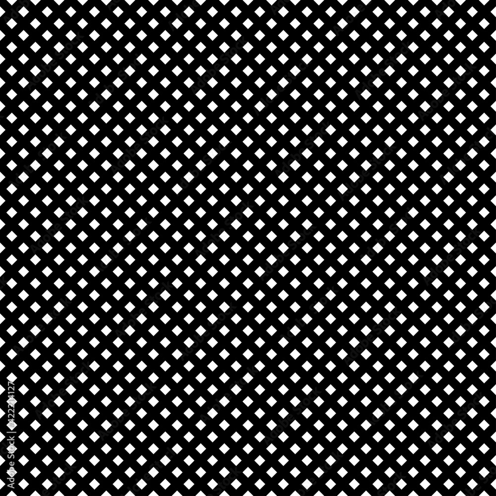Poster Seamlessly repeatable lines grid geometrical pattern, background. Diagonal, oblique, tilt and slanted lines mesh