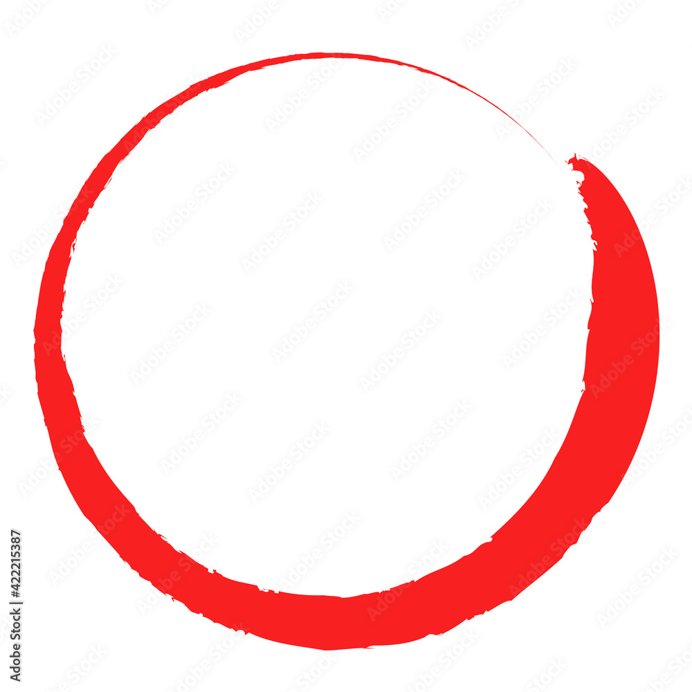 Poster grungy circle blob, blotch vector