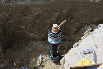 Image of water system construction