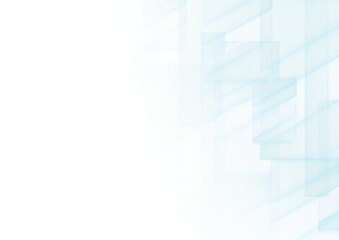 余白のある幾何学的な青色の抽象背景 no.01