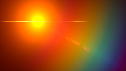 ens flare,Abstract Natural Sun flare on the black background, flare light transition, effects sunlight