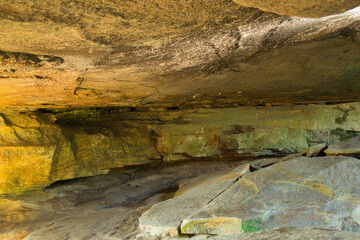 A cave (Casa de Pedra) in the Chapada dos Guimaraes Nationalpark in Mato Grosso, Brazil
