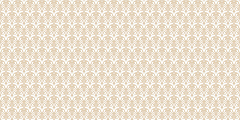 decorative background pattern with ornament on a beige background. Wallpaper texture for your design