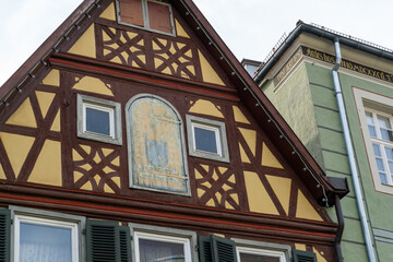 Altes Fachwerkhaus in der Gelbinger Gasse