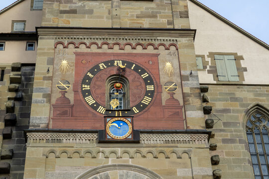 Die Uhr von der Michelskirche