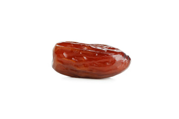 Tasty date fruit isolated on white background