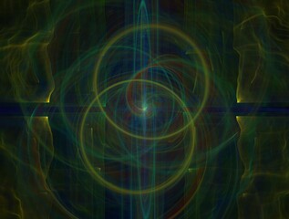 Imaginatory fractal background generated Image