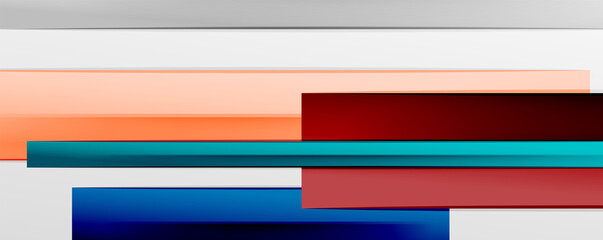 Color abstract lines trendy geometric background for business or technology presentation, internet poster or web brochure cover, wallpaper