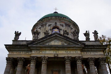 Fototapeta na wymiar Church of the Exaltation of the Holy Cross and Saint Joseph
