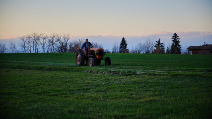 Obraz premium Foto scattata nelle colline attorno a Pasturana.